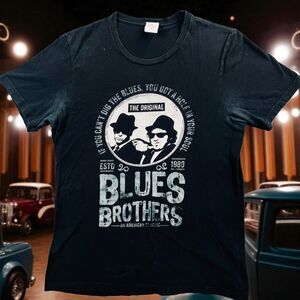 Vtg Blues Brothers House Of Blues Shirt Mens Sz Med Black 1980 Movie Promo Shirt